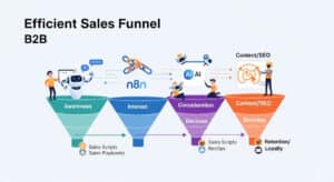 funil vendas b2b eficiente